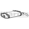 KLARIUS 210404 End Silencer